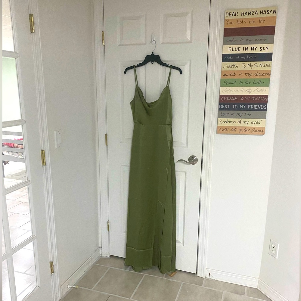 New never used w tags Reformation Devora Silk Dress